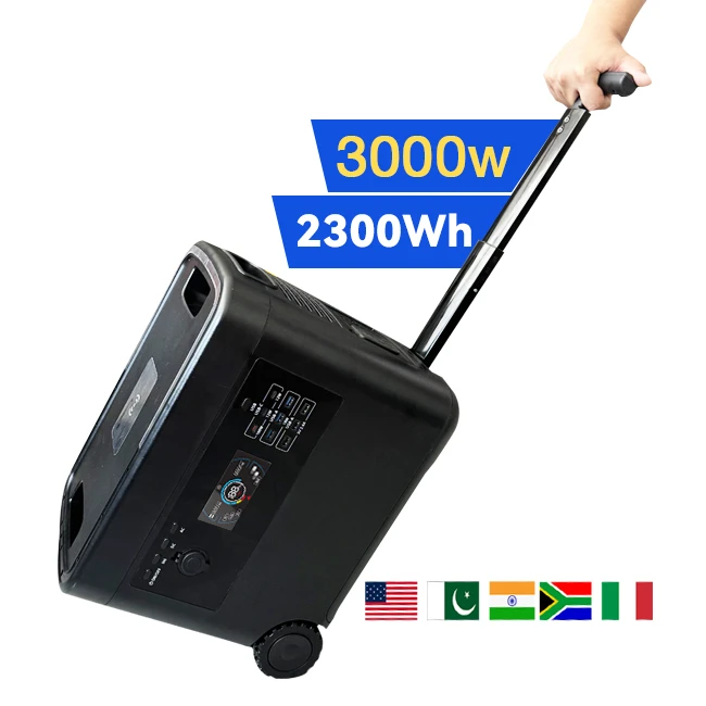 Soláthar Cumhachta Inaistrithe Shencai 2300Wh Cúltaca Litiam Lifepo4 Pacáistí Battery Le haghaidh Éigeandála Baile Campála RV Allamuigh